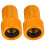 2 pezzi Adattatore Presta-Schrader 15x9,5 mm Giallo dorato 16