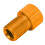 2 pezzi Adattatore Presta-Schrader 15x9,5 mm Giallo dorato 10