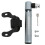 Mini pompe à vélo couleur titane, 12,8 cm, 0-120 psi 15