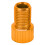 2 pezzi Adattatore Presta-Schrader 15x9,5 mm Giallo dorato 4