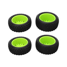 Pneus en caoutchouc pour jante de 86 mm vert 220 g 144001 124018