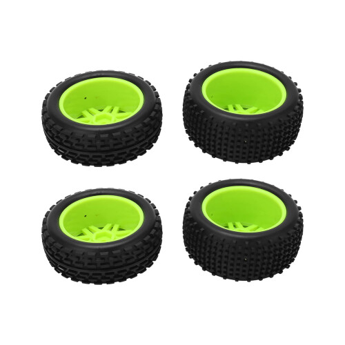 Neumáticos de aro de 86 mm verde 220 g para 144001/124018