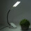 Luz de atril LED, blanca, 3x AA, doblable 6