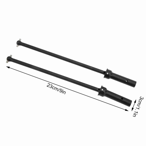 KRATON 8S 1/5 acier arbre de transmission CVD F/R noir 1