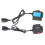 Cable de alimentación OBD 48cm/18.9in DC5V/3A interruptor negro 6