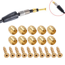 BH59 Aguja de Aceite Cabeza de Oliva Juego Oro 10 g Cobre