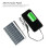 Panel solar USB de 2W y 5V, 157x94mm, cargador para camping 8