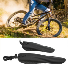 Guardabarros de plástico delantero 28,5 cm trasero 37 cm MTB carretera