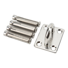 Colgador de hamaca M8 Montaje de techo Acero 250 kg 6x50