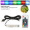 Micro 9.9x2.1x1.3cm USB lampada LED a colori nera 7
