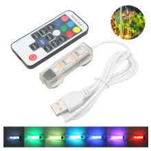 HexBlk White-Line LED Luce per acquario 6x2,3x1,2cm
