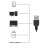 Luce per acquario Hex Square Blocks, 6x2,3x1,2 cm, Nero 9