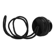 Tappo antipolvere nero per valvola DIN della bombola, Ø esterno 2,3 cm (0,9 in)