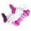 Clip nasal de plongée libre 0.6oz violet sangle anti-perte 9