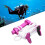 Clip nasal de plongée libre 0.6oz violet sangle anti-perte 13