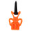 Support de régulateur en plastique orange pour octopus de plongée, léger et facile à utiliser. 6