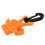 Support de régulateur en plastique orange pour octopus de plongée, léger et facile à utiliser. 3