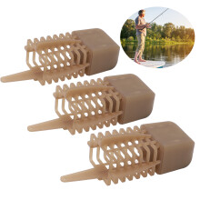 3Pcs Carp Fishing Nesting Device European Style Fixed Point Nesting Cage Nest Feeder90g