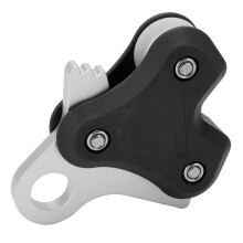 Aluminum Alloy Pulley Scuba Free Diving Buoy Metal Rope Retractor High Efficiency Diving AccessoriesBlack