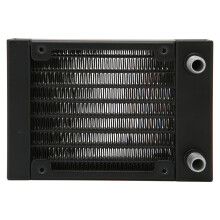 Scambiatore di calore in alluminio 8 tubi 9,5 mm rubinetto 80 mm