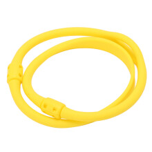 Collana regolatore in silicone 72 cm gialla per immersioni