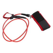 Cordón de sujeción para apnea 142g/5.0oz Mosquetón rojo