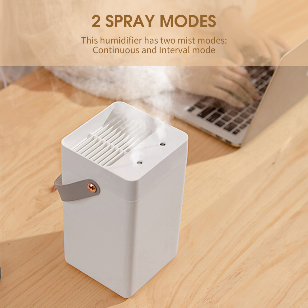 3L Mist Humidifier Dual Spray Cool Mist Humidifier Quiet USB Powered Bedroom Humidifier 2 Spray Modes Top-Fill Humidifier for Room Home Of