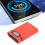 M08 DIY 4x18650 Batterie Capacité Taille Rouge 13