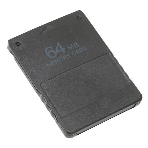 2-in-1 Plug-and-Play Scheda di memoria PS2, 64 MB, Nera 2
