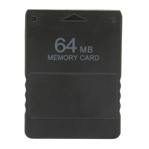 2-in-1 Plug-and-Play Scheda di memoria PS2, 64 MB, Nera 1