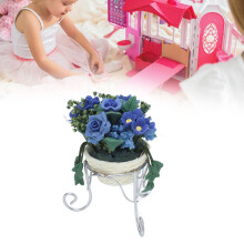 Fleurs miniatures en argile et fil de fer Modèle 3 ans et plus
