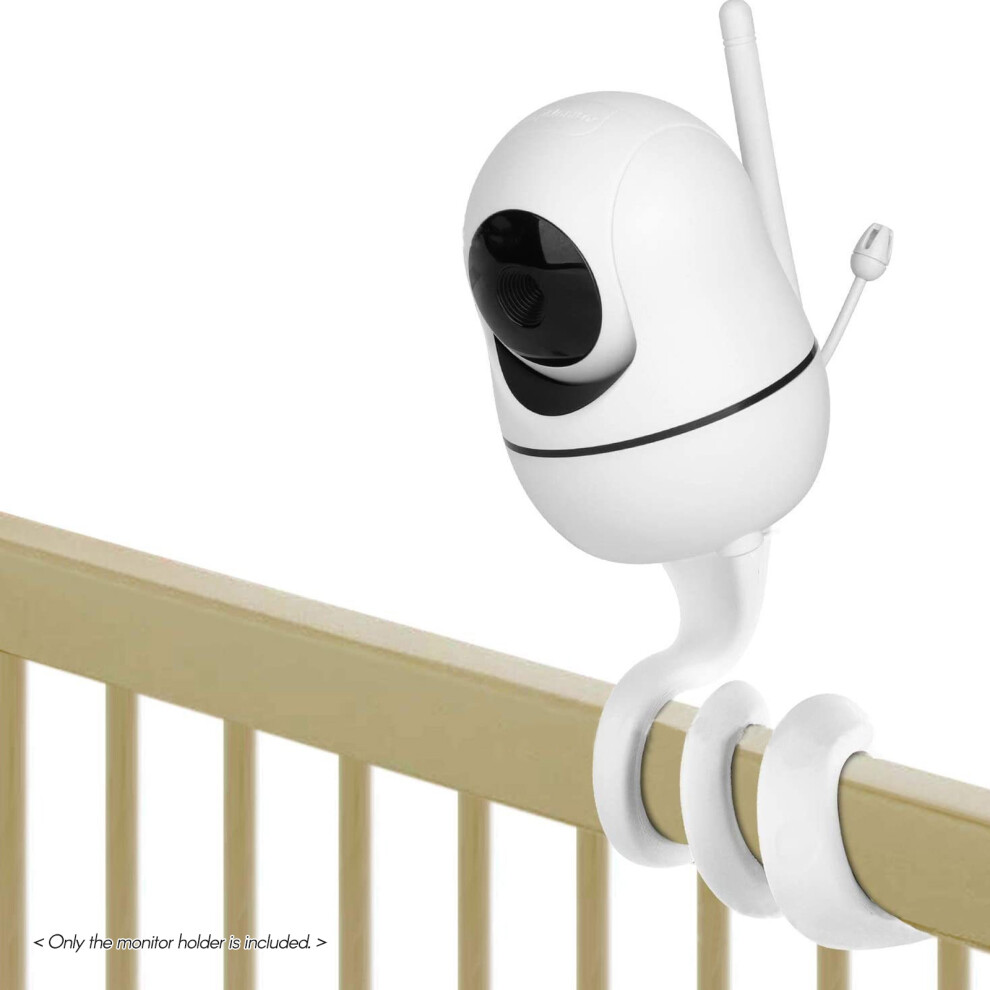 Universal Baby Monitor Holder Versatile Twist Mount with 1/4 Inch Screw for Crib Most Monitors