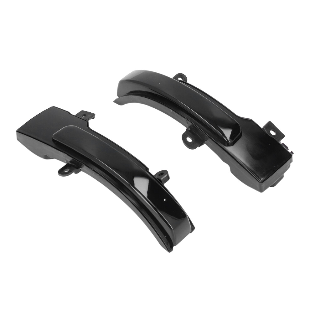 2Pcs Side Mirror Dynamic Turn Signal Smoked Lens Left Right Replacement For Mitsubishi Lancer Outlander Asx Light 6931321903234
