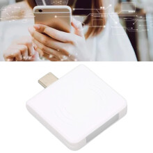 R65 Lector de Tarjetas RFID Blanco Tipo-C 125Khz/13.56Mhz