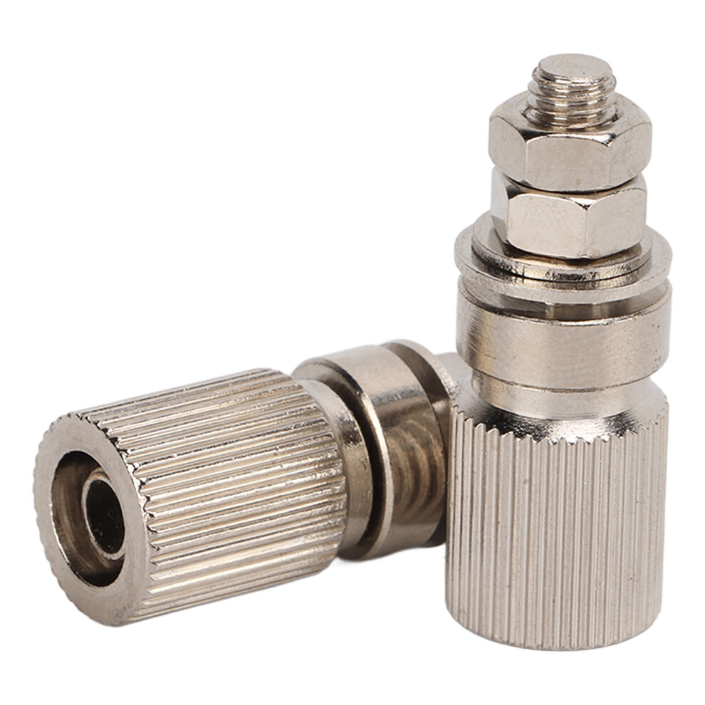2Pcs Current Terminal M5 Thread Durable Wearable Stable Conductivity Convenient Practical Easy Replaceable Connector 3251321904998
