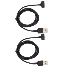 2 pezzi cavo di ricarica USB per orologio da 3,3 piedi per Ionic