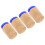 PSF-8 4 pezzi silenziatori pneumatici in ottone e ABS 8