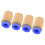 PSF-8 4 pezzi silenziatori pneumatici in ottone e ABS 5