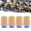 PSF-8 4 pezzi silenziatori pneumatici in ottone e ABS 15