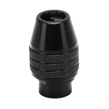 Mandrino a tre morse, acciaio al carbonio, 0,3-3,2 mm, nero