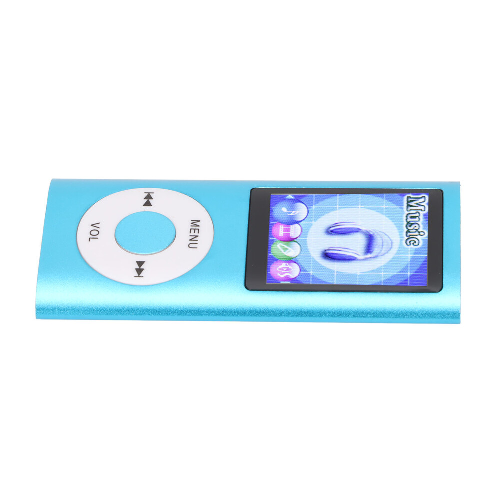 Mp3 Player 1.8 Inch Color Display Screen Multifunctional Portable Mp3 Music Playerblue 4621321905698