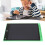 Tableau d'écriture LCD 10 pouces vert batterie de 150 mAh 16
