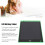 Tableau d'écriture LCD 10 pouces vert batterie de 150 mAh 10