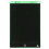 Tablette d’écriture LCD 12 pouces verte, 150 mAh, Éco 2