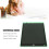 Tablette d’écriture LCD 12 pouces verte, 150 mAh, Éco 6