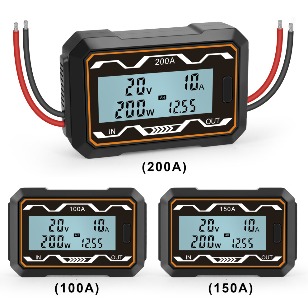 High Precision Dc Power Meter Power Analyzer Voltage Current Power Meter Battery Voltage Amp Meter 4971321906240