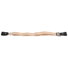 Cintura da donna elastica in vita, regolabile, senza tracce visibili, invisibile, colore kaki, in tessuto stretch