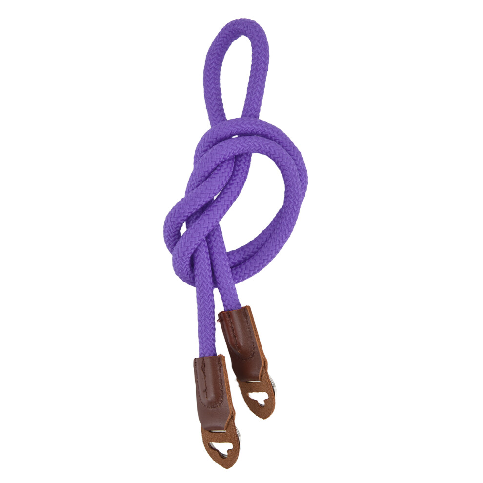 Camera Strap Nylon Universal Adjustable Camera Shoulder Neck Wrist Belt For Digital Slrpurple 4691321907787