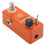 Pedal de phaser metálico Phase Effect naranja con perilla de 9V 16