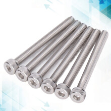 50Pcs Hex Socket Cup Head Screw Galvanized Steel M4 for Machine Parts Mold Fixing Clamping2800-0004-0035